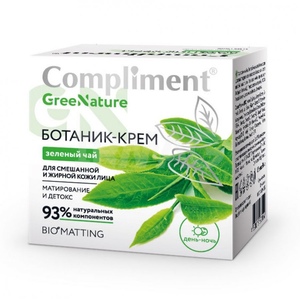 Комплимент Green Nature Ботаник крем д/лица 50мл