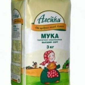 Мука Алейка фас. в/с 3кг \3