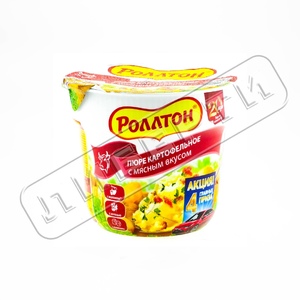 Пюре карт.Роллтон 40г Мясное \24