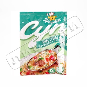 Суп Рисовый с овощами и мясом 60г \30 Проксима