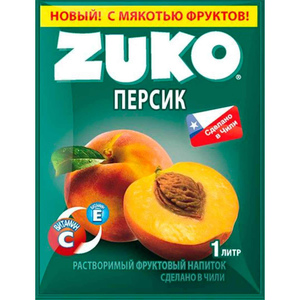 Сух. сок ZUKO Персик /12*8