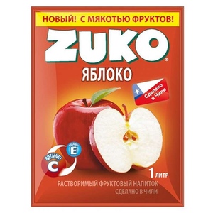 Сух. сок ZUKO Яблоко /12*8