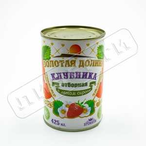 Компот Клубника 425мл ж/б Зол.Дол. \24