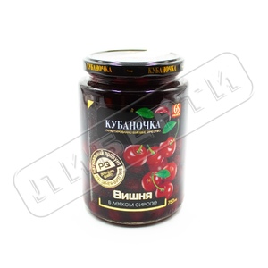 Компот Вишня Кубаночка 750гр с/б \8