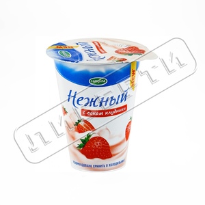 Кампина Неж с соком 0,1% 320г клубники