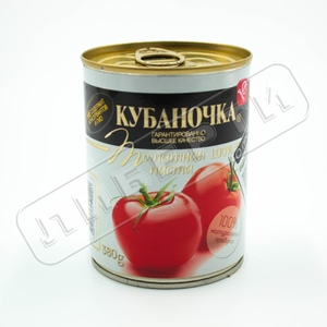 Томат паста Кубаночка 380гр ж/б \12