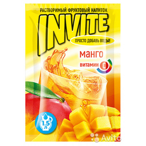 Сух. сок Invite Манго /24*8