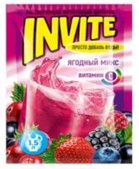 Сух. сок Invite Ягодный микс /24*8
