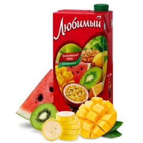 Сок Любимый Сад 0,95л Тропич.микс