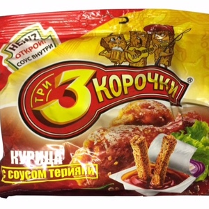 Сух 3 корочки 60г+25мл Курица с соусом Терияки