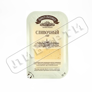 Сыр Брест-Литовск сливочный слайсерная нарезка 150г 35%