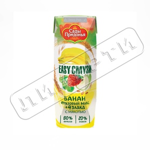 Коктейль СМУЗИ EASY 0,25л Банан фруктовый микс со злаками