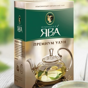 л Чай Ява (1416) Премиум Улун 100г \15 лист оолонг